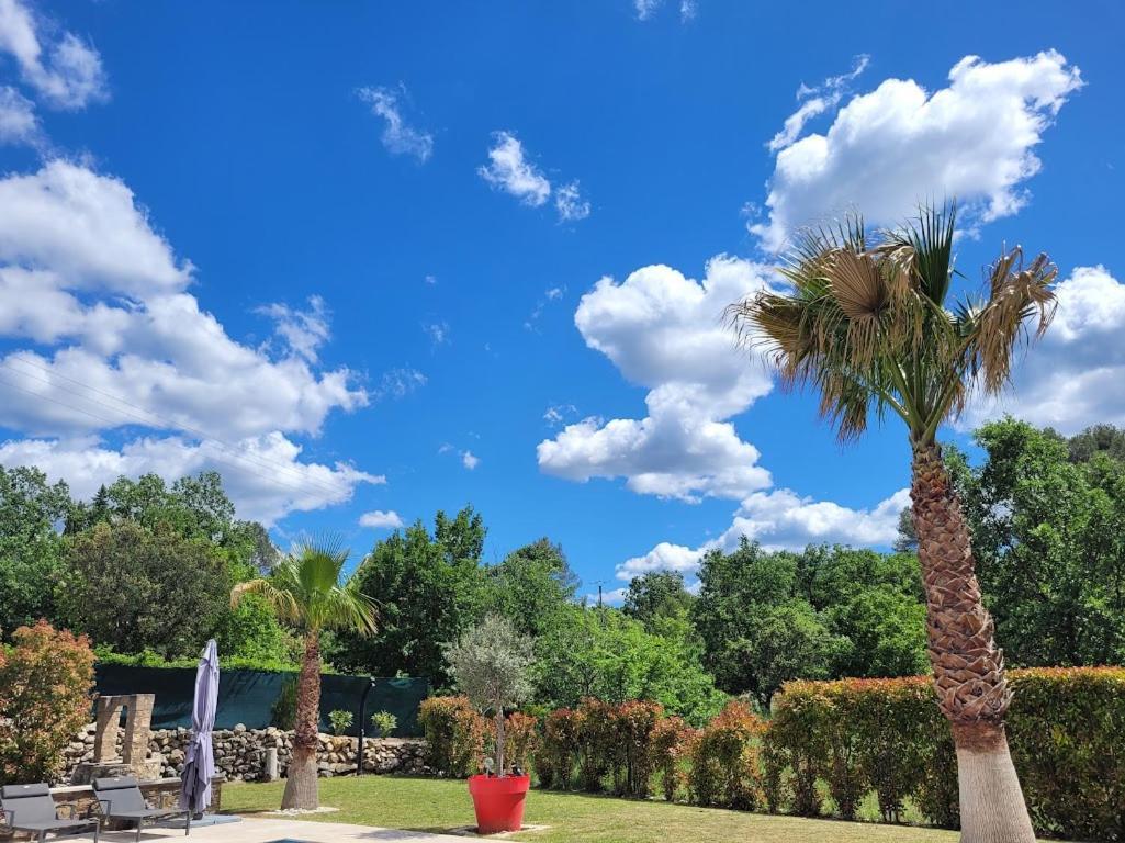 Villa Les Palmiers En Provence Besse-sur-Issole Extérieur photo